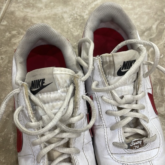 NIKE CORTEZ BASIC SL FORREST GUMP (GS) WHITE / VARSITY RED 904764 103 Sz 4.5Y - Picture 15 of 15